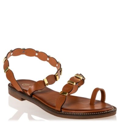 MissNV flat sandals 17268 – 36, Κάμελ