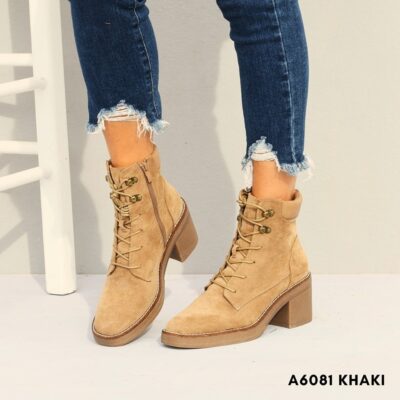 Boots For Woman 6081 - 36, Μπεζ