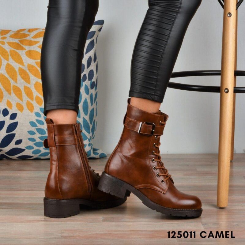 Boots For Woman 125011 - 36, Κάμελ