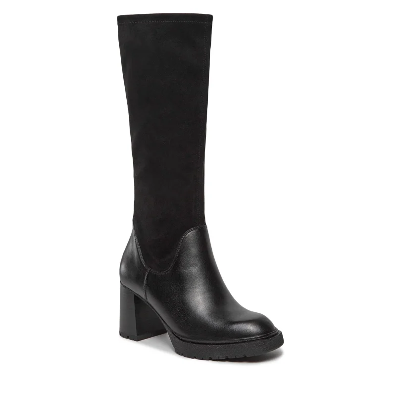 caprice boots 25614 - 36, cognac