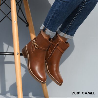 boots for woman 7001 - 36, Κάμελ