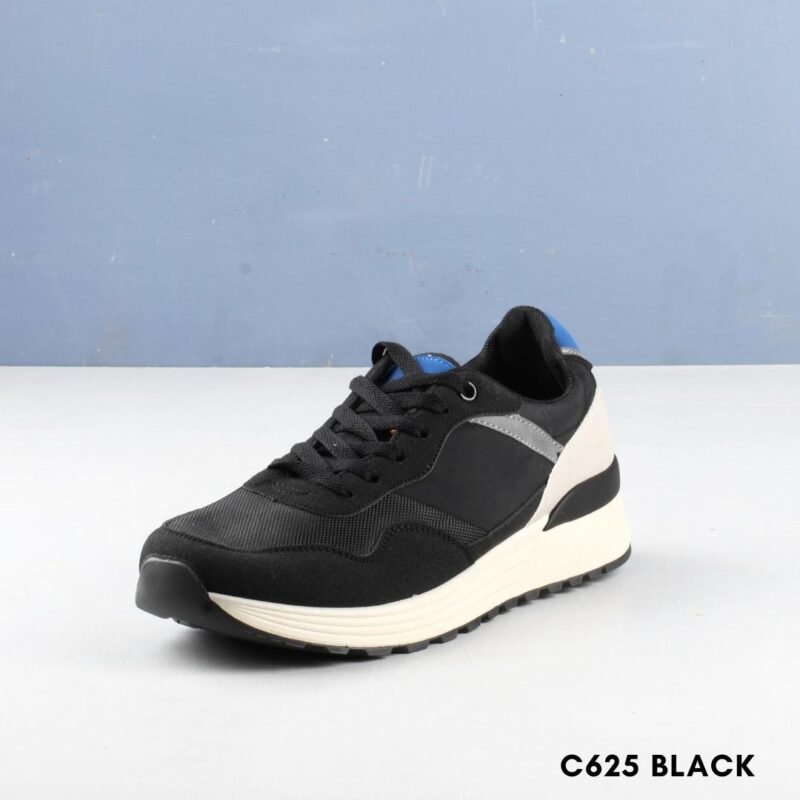 Sneakers for man C625 - Μαύρο, 40