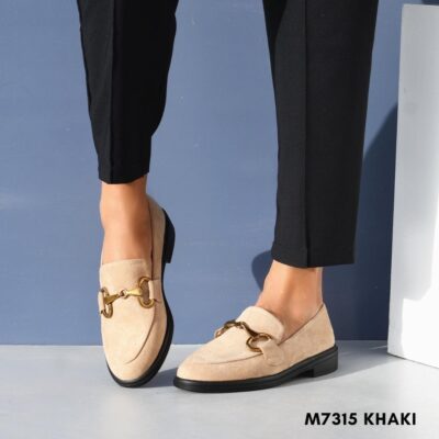 loafers for woman 7315 - 36, Μπεζ