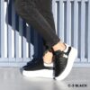 Sneakers for woman C03 - 36, Λευκό-Μαύρο