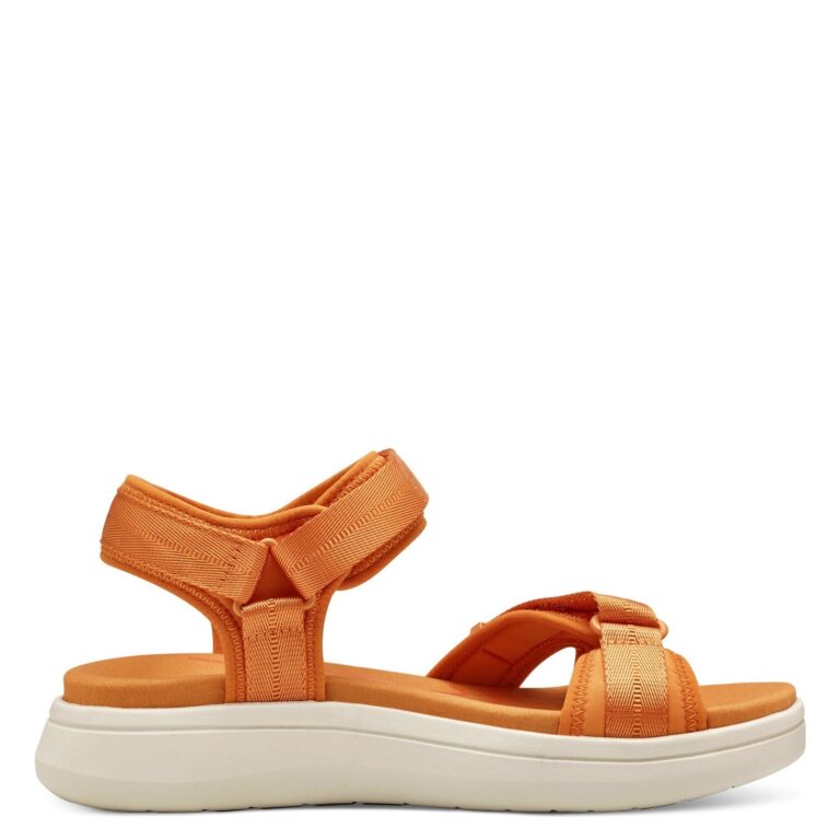 Tamaris flat sandal 1-28262-42 Orange