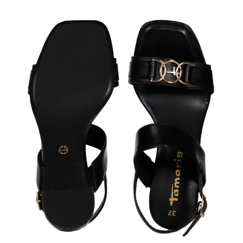 Tamaris women leather heels 1-28333-42 - 41, Άσπρο