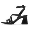 Tamaris leather heels 1-28377-42 - 36, Μαύρο