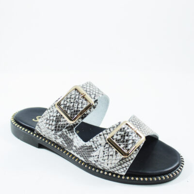 Women Leather Flat Sandals 145