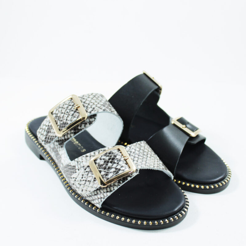 Women Leather Flat Sandals 145