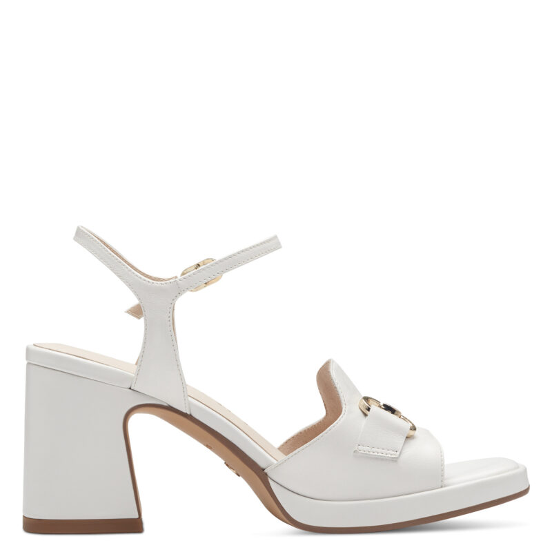 Tamaris women heels 1-28002-42 white