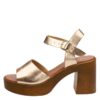 Leather platform heels 1215