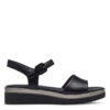 Tamaris comfort flatforms - sandals 88708 - Μαύρο, 36