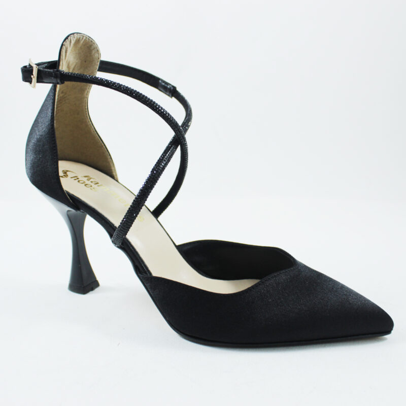 Women pumps mules kammenos shoes 717 - Μαύρο, 36