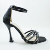 Ηigh satin heels kammenos shoes 6510