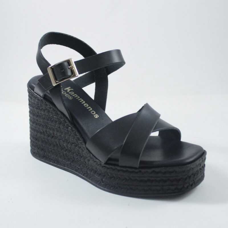 Leather platforms 132