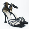 Ηigh satin heels kammenos shoes 6510