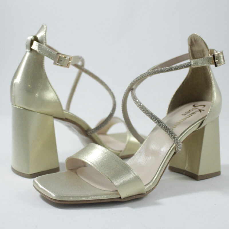 Heels kammenos shoes 1680 gold