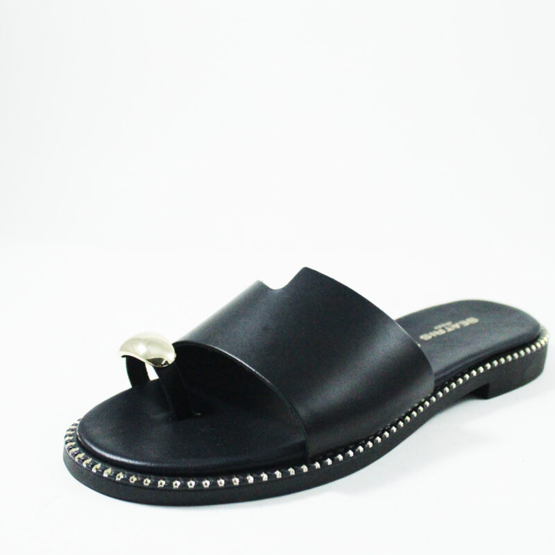 Women Leather Flat Sandals 300