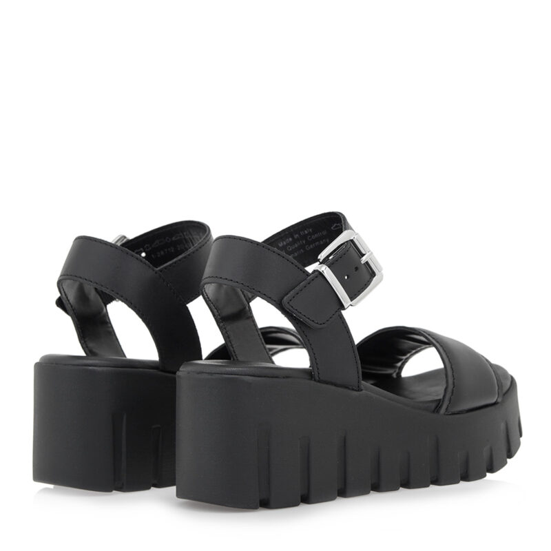 TAMARIS PLATFORMS 1-28712-42 BLACK LEATHER