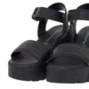 TAMARIS PLATFORMS 1-28712-42 BLACK LEATHER