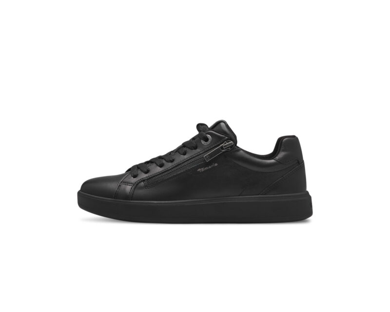 Tamaris Black anatomic leather sneakers 1-23709-43