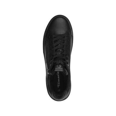 Tamaris Black anatomic leather sneakers 1-23709-43