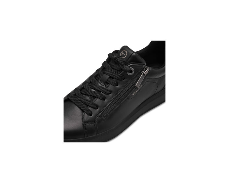 Tamaris Black anatomic leather sneakers 1-23709-43