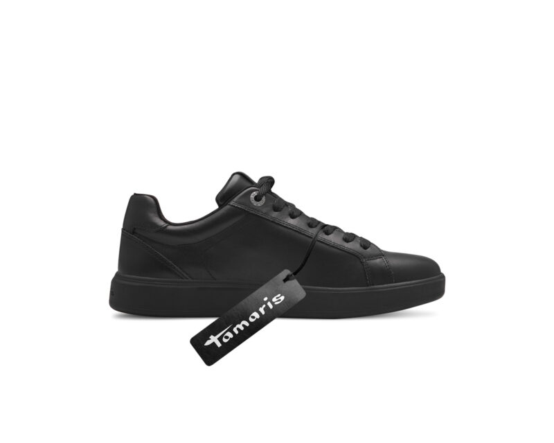 Tamaris Black anatomic leather sneakers 1-23709-43