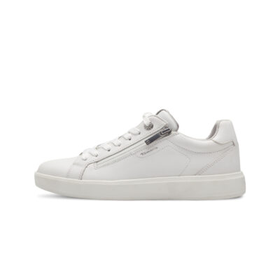 Tamaris white anatomic leather sneakers 1-23709