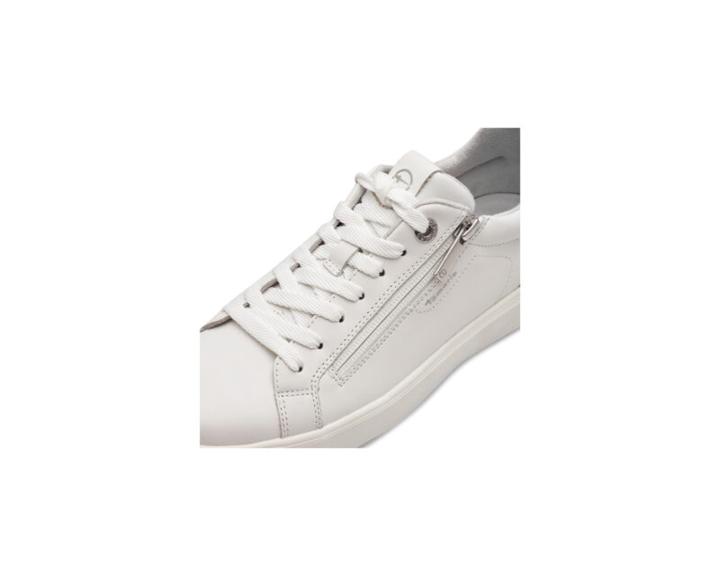 Tamaris white anatomic leather sneakers 1-23709