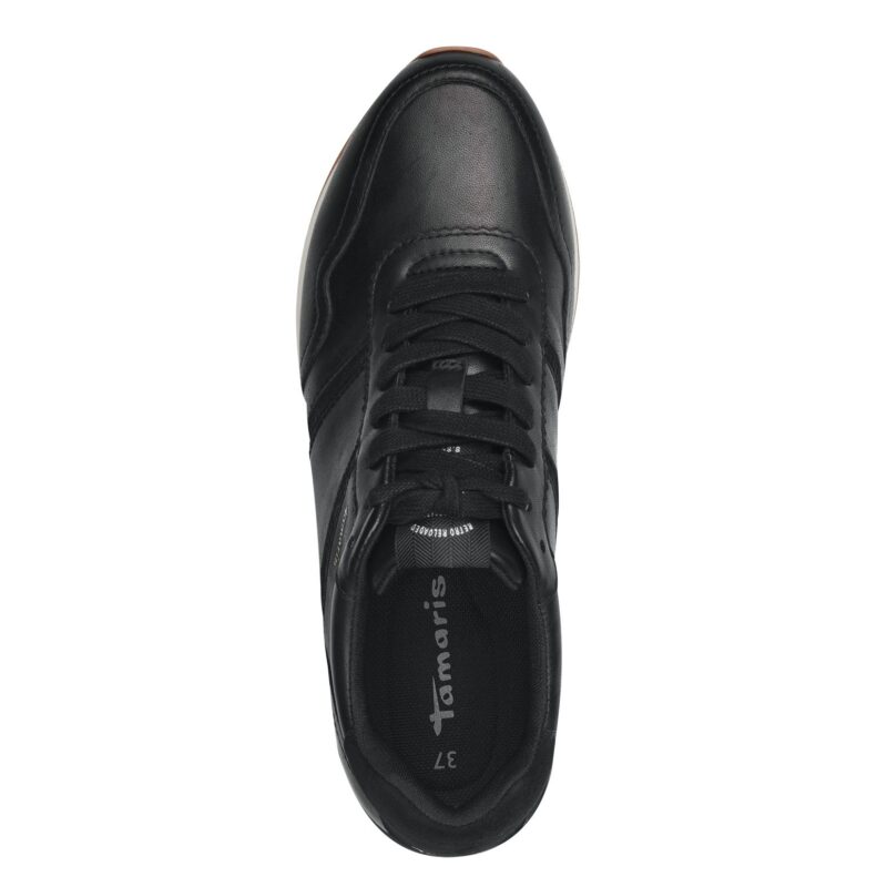 Tamaris anatomic leather sneakers 23740 - 36, Άσπρο