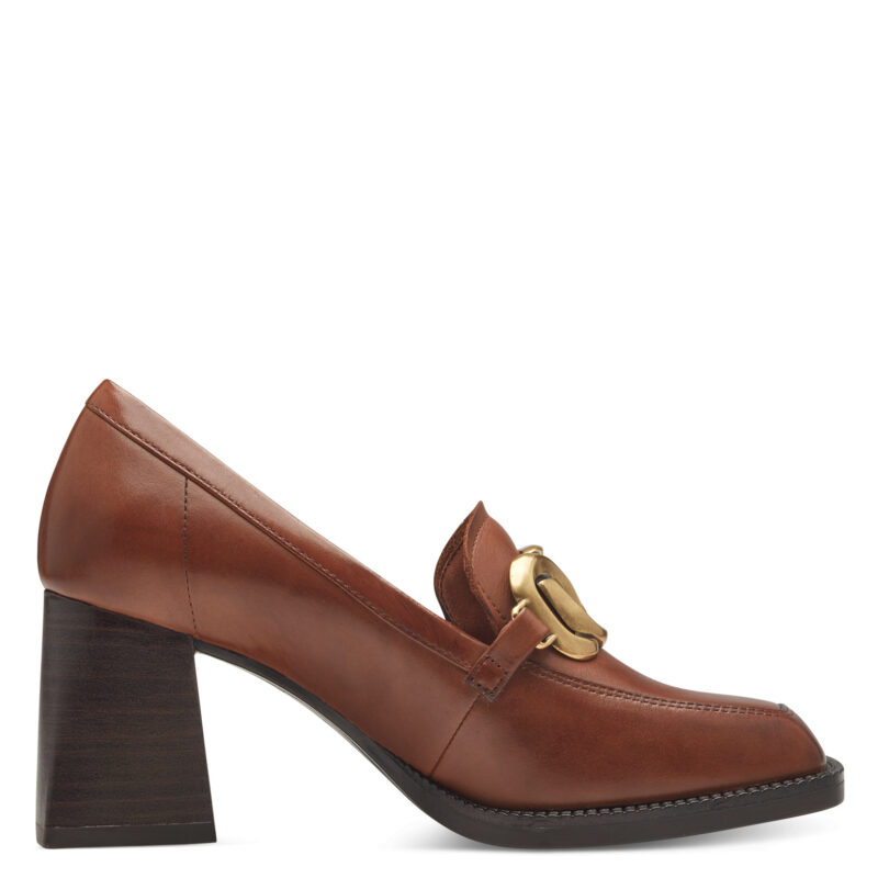 TAMARIS Pumps-Peeptoes 24413 cognac leather