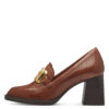 TAMARIS Pumps-Peeptoes 24413 cognac leather