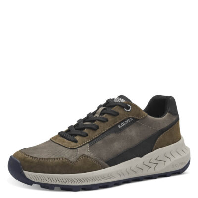 S.oliver men sneakers 5-13639-43 730 khaki comb