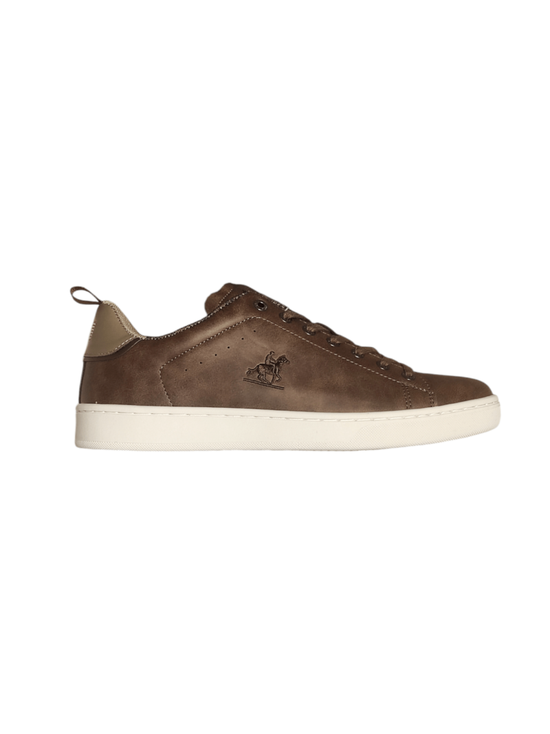 Ανδρικά Sneakers με κορδόνι U.S.GRAND POLO καφέ χρώμα SKU: GPM424001/6262 BROWN