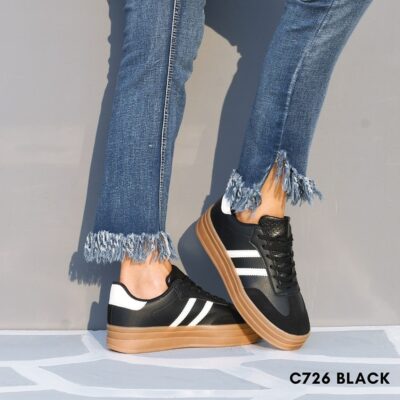 Women sneakers c726 - 41, Άσπρο