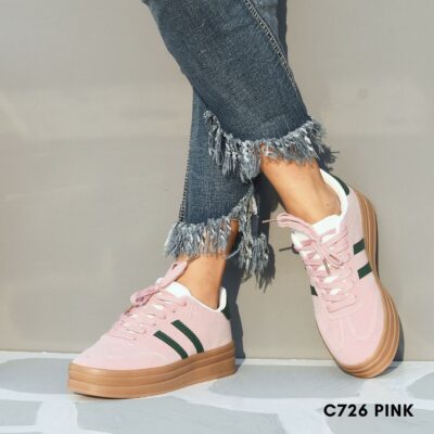 Women sneakers c726 - 41, Άσπρο