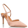 Satin stiletto Pumps E02-17043