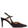 Satin stiletto Pumps E02-17043