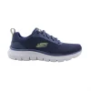 SKECHERS MESH LACE UP SNEAKER W 232822-NVLM Μπλε