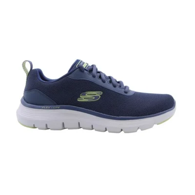 SKECHERS MESH LACE UP SNEAKER W 232822-NVLM Μπλε