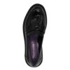 Tamaris leather loafers-24324 BLACK LEATHER