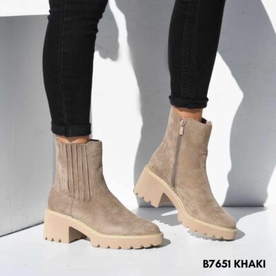 boots for woman B7651 Khaki