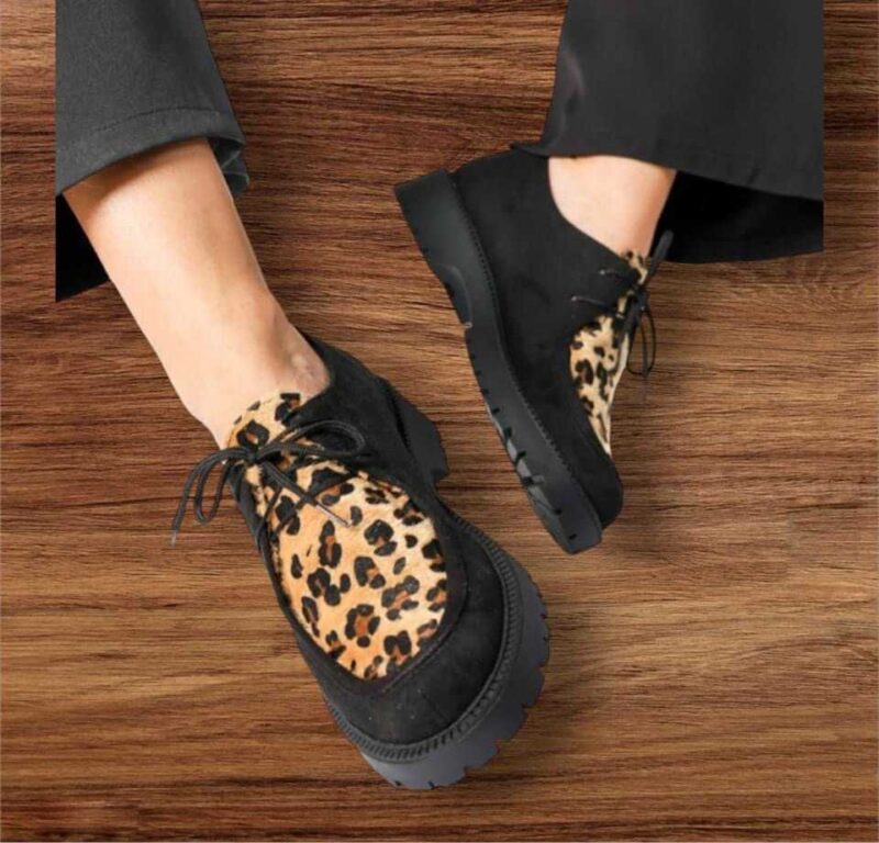 Women loafers 2502 leopar