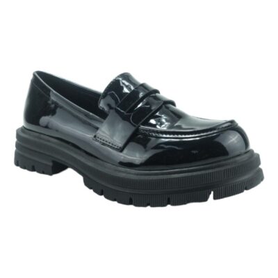 Women mocassins/loafers OM2209blk loustrini