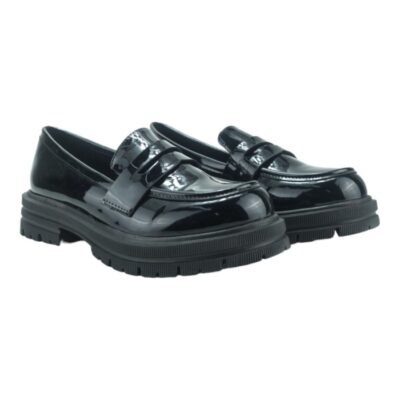 Women mocassins/loafers OM2209blk loustrini