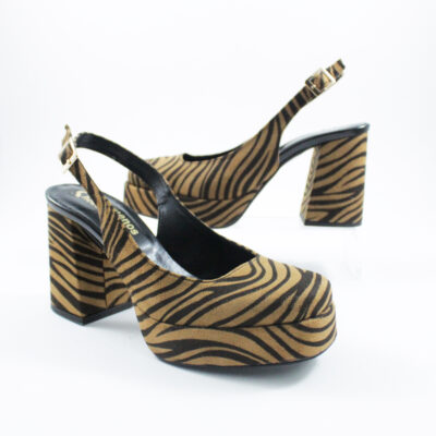 Women pumps -mules zebra beatris 7711