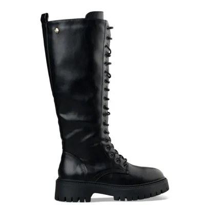 KNEE HIGH COMBAT BOOTS E23-20236-34