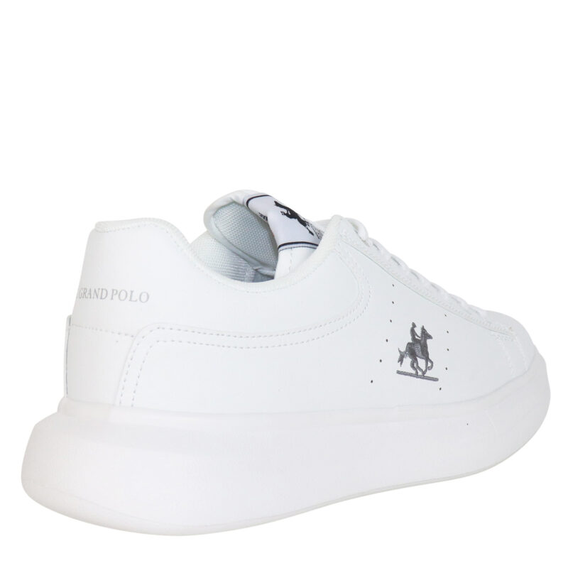 GPM424300 White Sneakers με κορδόνι U.S.GRAND POLO