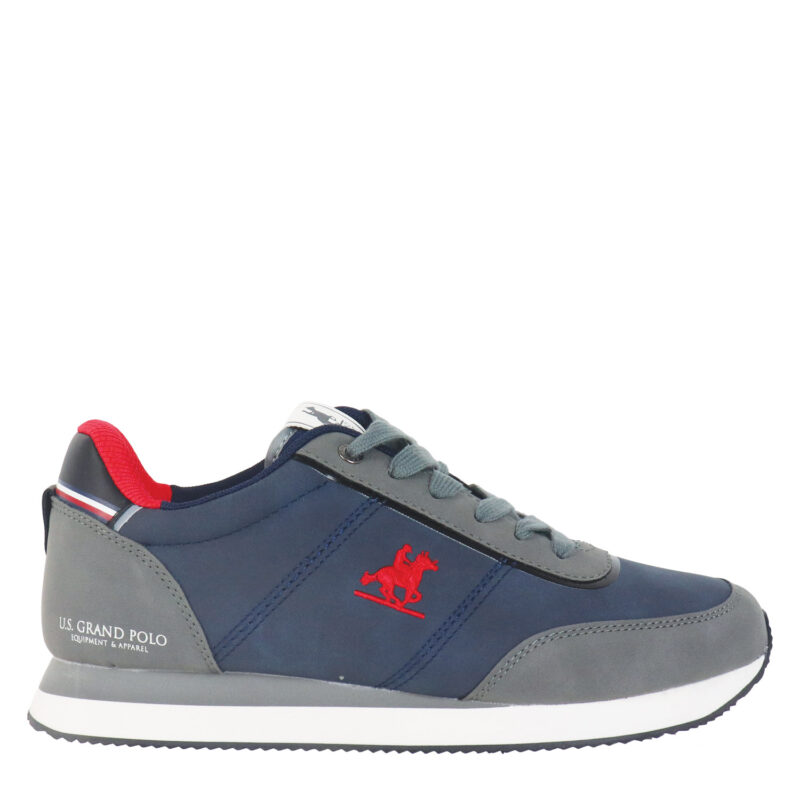 GPM423000 Blue Sneakers με κορδόνι U.S.GRAND POLO